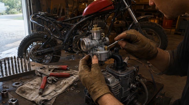 mini bike jetting and timing