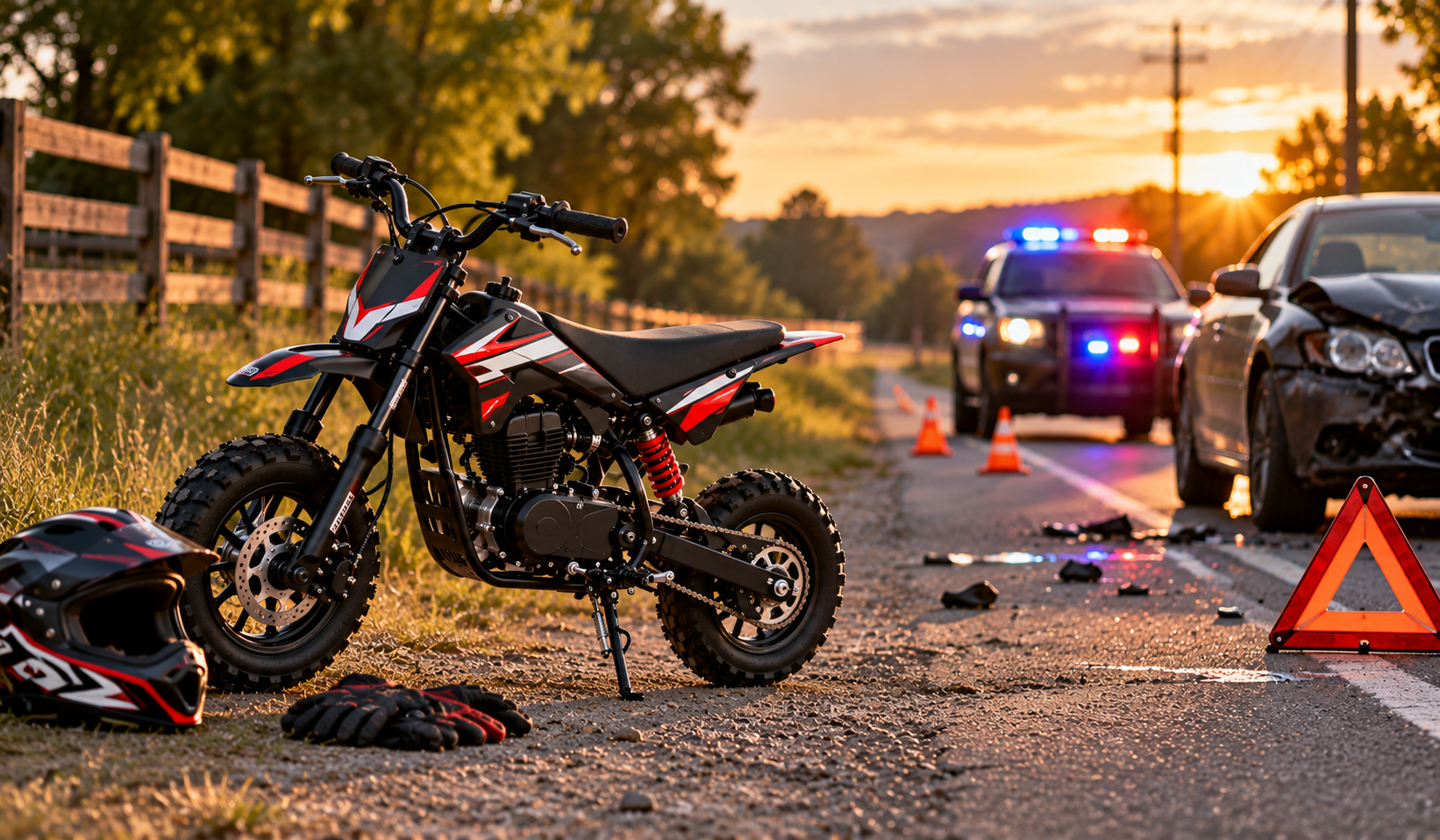 Unlicensed Driver Strikes Young Riders on Mini Bike: What It Means for You