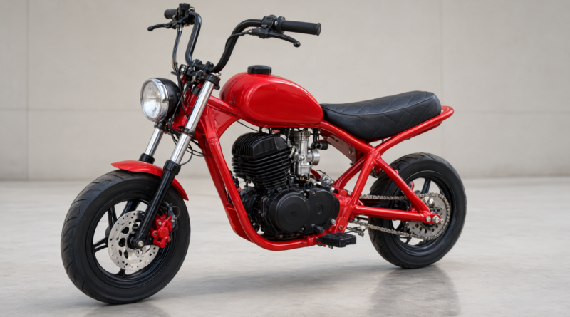 mini bike street riding