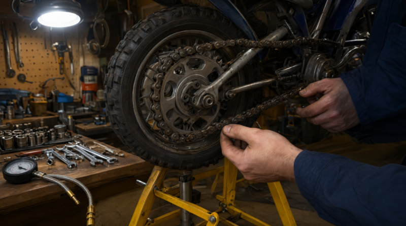 mini bike pre-ride inspection