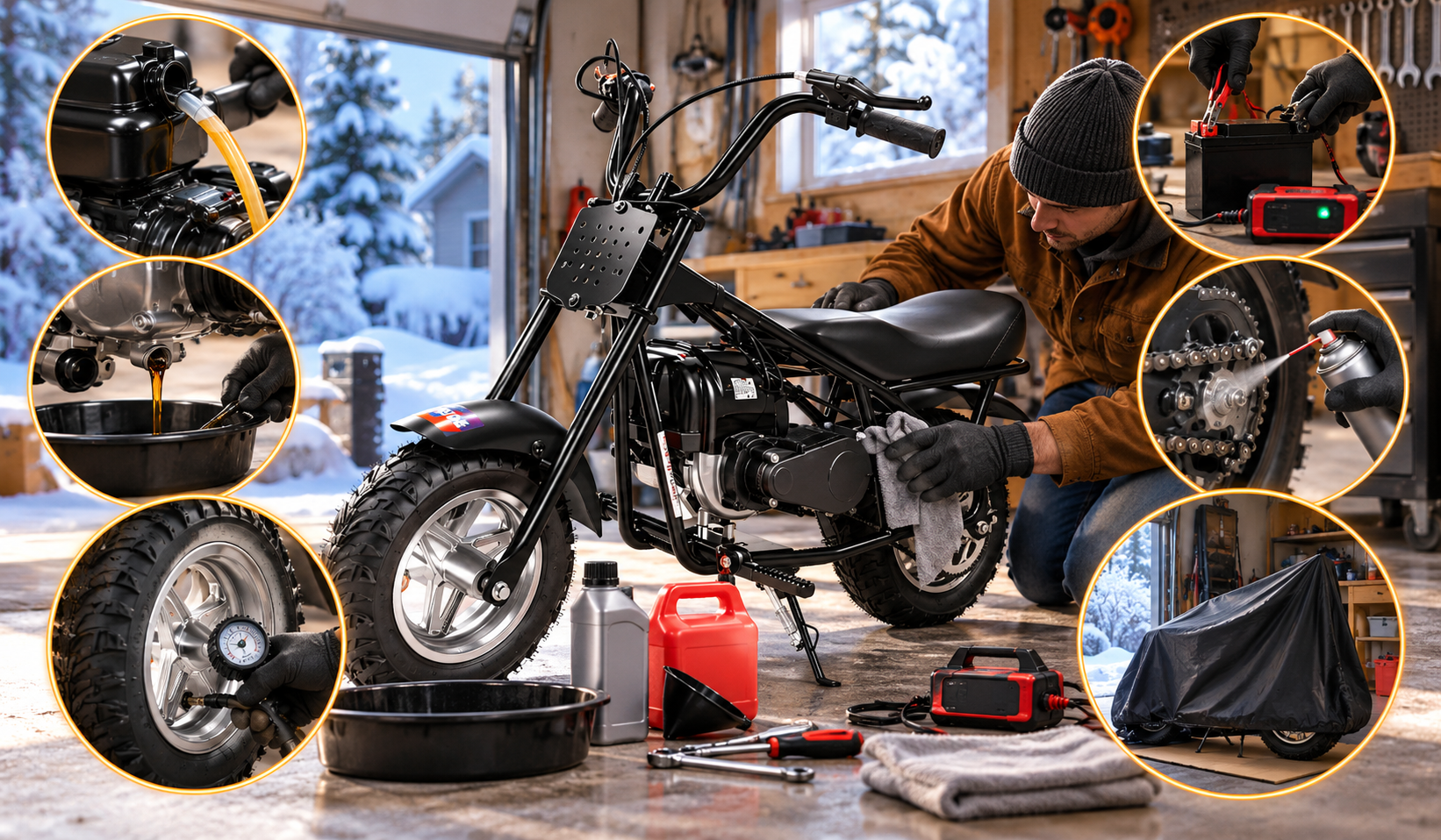 How to Winterize Your 40cc Mini Bike: Step-by-Step Storage Guide