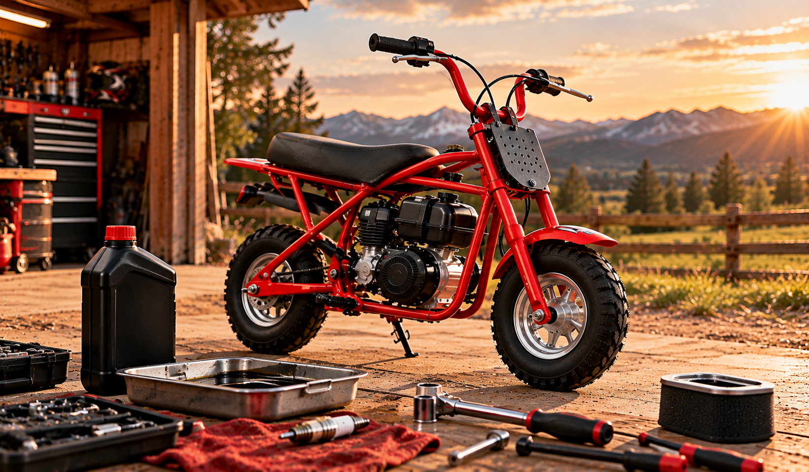 Mini Bike Break-In: How to Properly Break In a 40cc 4-Stroke Engine